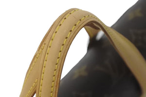 極美品 LOUIS VUITTON ルイヴィトン ソナチネ ハンドバッグ M51902 モノグラム PVC レザー ブラウン 中古 4c072793
