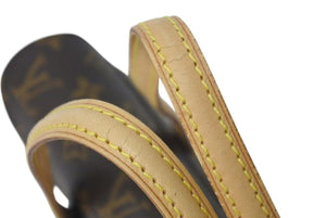 極美品 LOUIS VUITTON ルイヴィトン ソナチネ ハンドバッグ M51902 モノグラム PVC レザー ブラウン 中古 4c072793