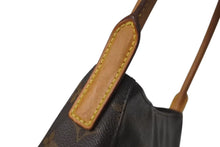 Load image into Gallery viewer, LOUIS VUITTON ルイヴィトン ルーピングMM ハンドバッグ M51146 モノグラム ゴールド金具 ブラウン 美品 中古 4c072795