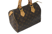 Load image into Gallery viewer, LOUIS VUITTON ルイヴィトン スピーディ25 ハンドバッグ M41109 モノグラム PVC レザー ゴールド金具 ブラウン 美品 中古 4c072796