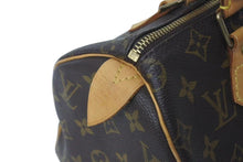 Load image into Gallery viewer, LOUIS VUITTON ルイヴィトン スピーディ25 ハンドバッグ M41109 モノグラム PVC レザー ゴールド金具 ブラウン 美品 中古 4c072796