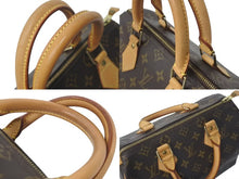 Load image into Gallery viewer, LOUIS VUITTON ルイヴィトン スピーディ25 ハンドバッグ M41109 モノグラム PVC レザー ゴールド金具 ブラウン 美品 中古 4c072796
