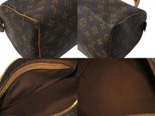 Load image into Gallery viewer, LOUIS VUITTON ルイヴィトン スピーディ25 ハンドバッグ M41109 モノグラム PVC レザー ゴールド金具 ブラウン 美品 中古 4c072796