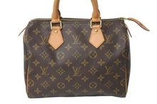 Load image into Gallery viewer, LOUIS VUITTON ルイヴィトン スピーディ25 ハンドバッグ M41109 モノグラム PVC レザー ゴールド金具 ブラウン 美品 中古 4c072800