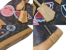 Load image into Gallery viewer, LOUIS VUITTON ルイヴィトン アルマBB ワールドツアーステッカー ハンドバッグ M43230 ショルダー 2WAY モノグラムキャンバス 美品 中古 4c072802