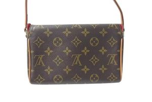LOUIS VUITTON ルイヴィトン ハンドバッグ レシタル モノグラムキャンバス M51900 ゴールド金具 ブラウン 美品 中古 4c072803