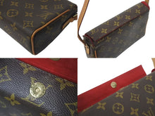 Load image into Gallery viewer, LOUIS VUITTON ルイヴィトン ハンドバッグ レシタル モノグラムキャンバス M51900 ゴールド金具 ブラウン 美品 中古 4c072803