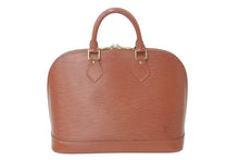 Load image into Gallery viewer, Louis Vuitton ルイヴィトン アルマ M52143 ハンドバッグ エピレザー ゴールド金具 ケニアブラウン 美品 中古4c072823
