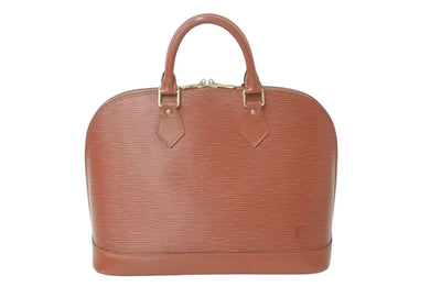 Louis Vuitton ルイヴィトン アルマ M52143 ハンドバッグ エピレザー ゴールド金具 ケニアブラウン 美品 中古4c072823