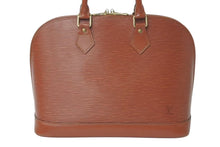 Load image into Gallery viewer, Louis Vuitton ルイヴィトン アルマ M52143 ハンドバッグ エピレザー ゴールド金具 ケニアブラウン 美品 中古4c072823