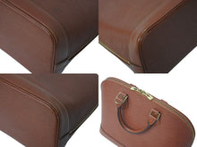 Load image into Gallery viewer, Louis Vuitton ルイヴィトン アルマ M52143 ハンドバッグ エピレザー ゴールド金具 ケニアブラウン 美品 中古4c072823
