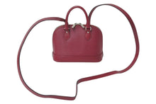 Load image into Gallery viewer, 極美品 LOUIS VUITTON ルイヴィトン エピ アルマBB 2WAY バッグ M40851 フューシャ 赤紫 ショルダーバッグ ハンドバッグ レザー シルバー金具 中古 4c072825