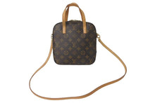 Load image into Gallery viewer, LOUIS VUITTON ルイ ヴィトン モノグラム スポンティーニ 2WAYハンドバッグ M47500 ブラウン 廃盤 美品 中古 4c072830