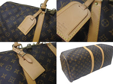 Load image into Gallery viewer, LOUIS VUITTON ルイヴィトン キーポル55 ボストンバッグ M41414 モノグラム ブラウン ゴールド金具 美品 中古 4c072833