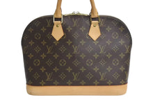 Load image into Gallery viewer, LOUIS VUITTON ルイヴィトン アルマPM ハンドバッグ M51130 モノグラム PVC ブラウン ゴールド金具 美品 中古 4c072834