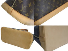 Load image into Gallery viewer, LOUIS VUITTON ルイヴィトン アルマPM ハンドバッグ M51130 モノグラム PVC ブラウン ゴールド金具 美品 中古 4c072834