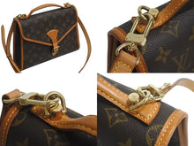 Load image into Gallery viewer, LOUIS VUITTON ルイ ヴィトン 2WAYショルダーバッグ M51122 ベルエア モノグラムキャンバス ブラウン 美品 中古 4c072840