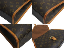 Load image into Gallery viewer, LOUIS VUITTON ルイ ヴィトン 2WAYショルダーバッグ M51122 ベルエア モノグラムキャンバス ブラウン 美品 中古 4c072840