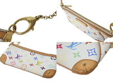 Load image into Gallery viewer, LOUIS VUITTON ルイヴィトン ポシェット ミラMM アクセサリーポーチ M60096 モノグラム マルチカラー ホワイト 良品 中古 4c072848
