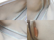 画像をギャラリービューアに読み込む, LOUIS VUITTON ルイヴィトン ミニポシェットアクセソワール アクセサリーポーチ N58010 ダミエアズール ホワイト 良品 中古 4c072850