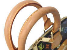 Load image into Gallery viewer, LOUIS VUITTON ルイヴィトン アルマPM ハンドバッグ M40444 モノグラム マルチカラー PVC レザー ブラック 美品 中古 4c072853