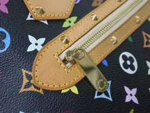 Load image into Gallery viewer, LOUIS VUITTON ルイヴィトン アルマPM ハンドバッグ M40444 モノグラム マルチカラー PVC レザー ブラック 美品 中古 4c072853