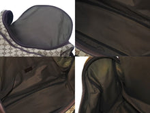 Load image into Gallery viewer, GUCCI グッチ マザーズバッグ ショルダーバッグ 123326 GGキャンバス レザー ブラウン ベージュ シルバー金具 美品 中古 4c072858
