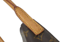 Load image into Gallery viewer, LOUIS VUITTON ルイヴィトン ルーピングMM ハンドバッグ M51146 モノグラム ゴールド金具 ブラウン 美品 中古 4c072860