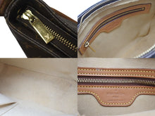 Load image into Gallery viewer, LOUIS VUITTON ルイヴィトン ルーピングMM ハンドバッグ M51146 モノグラム ゴールド金具 ブラウン 美品 中古 4c072860