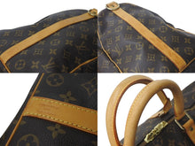 Load image into Gallery viewer, LOUIS VUITTON ルイヴィトン キーポル バンドリエール50 ボストンバッグ M41416 モノグラム PVC レザー ブラウン 美品 中古 4c072862