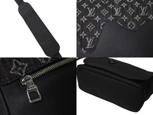 極美品 LOUIS VUITTON ルイヴィトン NIGOコラボ ブサス トーキョー ショルダーバッグ モノグラムドリップ M45971 ブラック 中古 4c072863