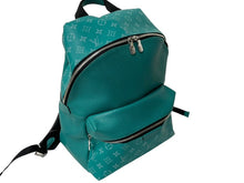 Load image into Gallery viewer, LOUIS VUITTON ルイヴィトン ディスカバリー リュック バックパック M30227 タイガラマ グリーン系 PVC レザー 美品 中古 4c072866