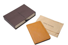 Load image into Gallery viewer, LOUIS VUITTON ルイヴィトン オーガナイザー ダミエアンフィニ カードケース イエロー イニシャル入り M63199 美品 中古 4c072873