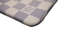 Load image into Gallery viewer, LOUIS VUITTON ルイヴィトン ポシェット クレ コインケース N62659 ダミエ アズール ホワイト 小銭入れ 美品 中古 4c072874