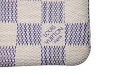 Load image into Gallery viewer, LOUIS VUITTON ルイヴィトン ポシェット クレ コインケース N62659 ダミエ アズール ホワイト 小銭入れ 美品 中古 4c072874