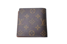 Load image into Gallery viewer, LOUIS VUITTON ルイヴィトン ポルトフォイユ マルコ 二つ折り財布 M61675 モノグラム ブラウン 美品 中古 4c072876