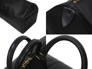 LOUIS VUITTON ルイヴィトン ボストンバッグ トラベルバッグ M42942 キーポル60 ブラック エピレザー ゴールド金具 美品 中古 4c072883
