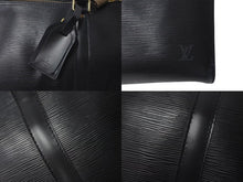 Load image into Gallery viewer, LOUIS VUITTON ルイヴィトン ボストンバッグ トラベルバッグ M42942 キーポル60 ブラック エピレザー ゴールド金具 美品 中古 4c072883