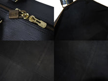 Load image into Gallery viewer, LOUIS VUITTON ルイヴィトン ボストンバッグ トラベルバッグ M42942 キーポル60 ブラック エピレザー ゴールド金具 美品 中古 4c072883