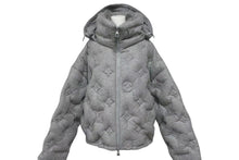 Load image into Gallery viewer, 極美品 LOUIS VUITTON ルイヴィトン ボーイフッド パファージャケット HHK72EUY5 サイズ46 カシミヤ シルク グレー 中古 4c072886