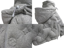 Load image into Gallery viewer, 極美品 LOUIS VUITTON ルイヴィトン ボーイフッド パファージャケット HHK72EUY5 サイズ46 カシミヤ シルク グレー 中古 4c072886