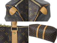 Load image into Gallery viewer, LOUIS VUITTON ルイヴィトン モノグラム キーポル45 ボストンバッグ M41428 ブラウン ゴールド金具 美品 中古 4c072889