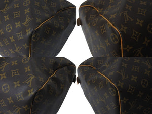 LOUIS VUITTON ルイヴィトン モノグラム キーポル45 ボストンバッグ M41428 ブラウン ゴールド金具 美品 中古 4c072889