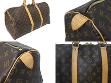 Load image into Gallery viewer, LOUIS VUITTON ルイヴィトン キーポル50 ボストンバッグ M41426 モノグラムキャンバス ブラウン ゴールド金具 美品 中古 4c072893