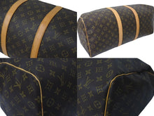 Load image into Gallery viewer, LOUIS VUITTON ルイヴィトン キーポル50 ボストンバッグ M41426 モノグラムキャンバス ブラウン ゴールド金具 美品 中古 4c072893