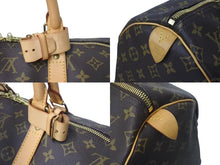 Load image into Gallery viewer, LOUIS VUITTON ルイヴィトン キーポル55 ボストンバッグ M41414 モノグラム ブラウン ゴールド金具 美品 中古 4c072896