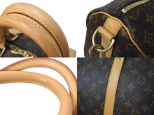 Load image into Gallery viewer, LOUIS VUITTON ルイヴィトン キーポル バンドリエール 50 ボストンバッグ M41416 モノグラム ブラウン 美品 中古 4c072899
