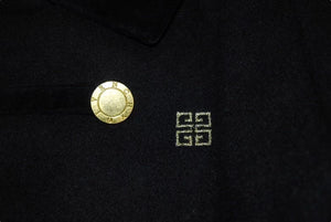 GIVENCHY ジバンシー Premiers Pas Coat kids プレミアズ パス コート キッズ サイズ 90 ブラック 美品 中古 4c072905