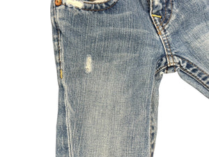 TRUE RELIGION トゥルーレリジョン キッズ フレアデニムパンツ 056-077487 インディゴ サイズ5 美品 中古 4c072906