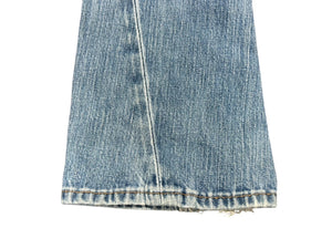 TRUE RELIGION トゥルーレリジョン キッズ フレアデニムパンツ 056-077487 インディゴ サイズ5 美品 中古 4c072906